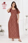Purvi Nighty Vol 1 By Ganpati Cotton Printed Night Wear Nighty Wholesale Price In Surat